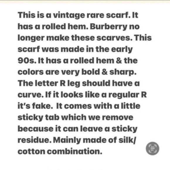 FREE Burberry scarf with a $400bundle. used1x then dry cleaned. 9/10. - Picture 2 of 10
